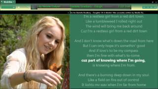 Danielle Bradbery Daughter of a Workin&#39; Man (acoustic) with lyrics
