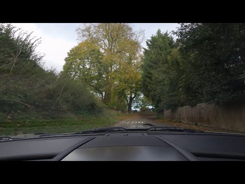 5 - Aston Martin V8 Vantage:  English Countryside. Tithby to Knipton - (full version)
