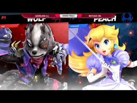VS Weekly 12/27/18 - Grand Finals - AzureJose (Wolf) vs MuteAce (Peach) - SSBU