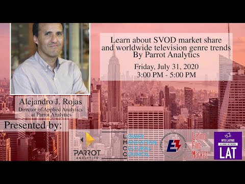 Learn about SVOD market share and worldwide television genre trends