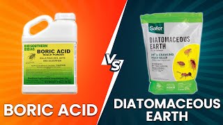 Boric Acid vs Diatomaceous Earth for Roaches: Which Kills Faster