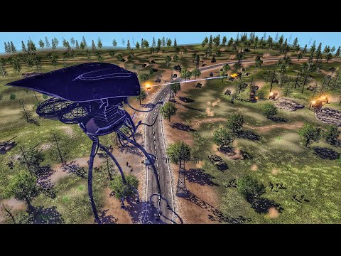 TRIPOD vs RUSSIAN ARMY - CTA Battle Simulator