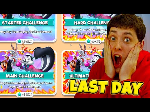 LAST DAY GENTLEMAN PEPE and CHRISTMAS TAZ EVENT in Looney Tunes World of Mayhem