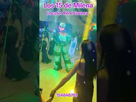 Los 15 de Milena Salón el Molle Monterrico Jujuy Show de Robots Leds Marcelo Soto 154848703 jujuy