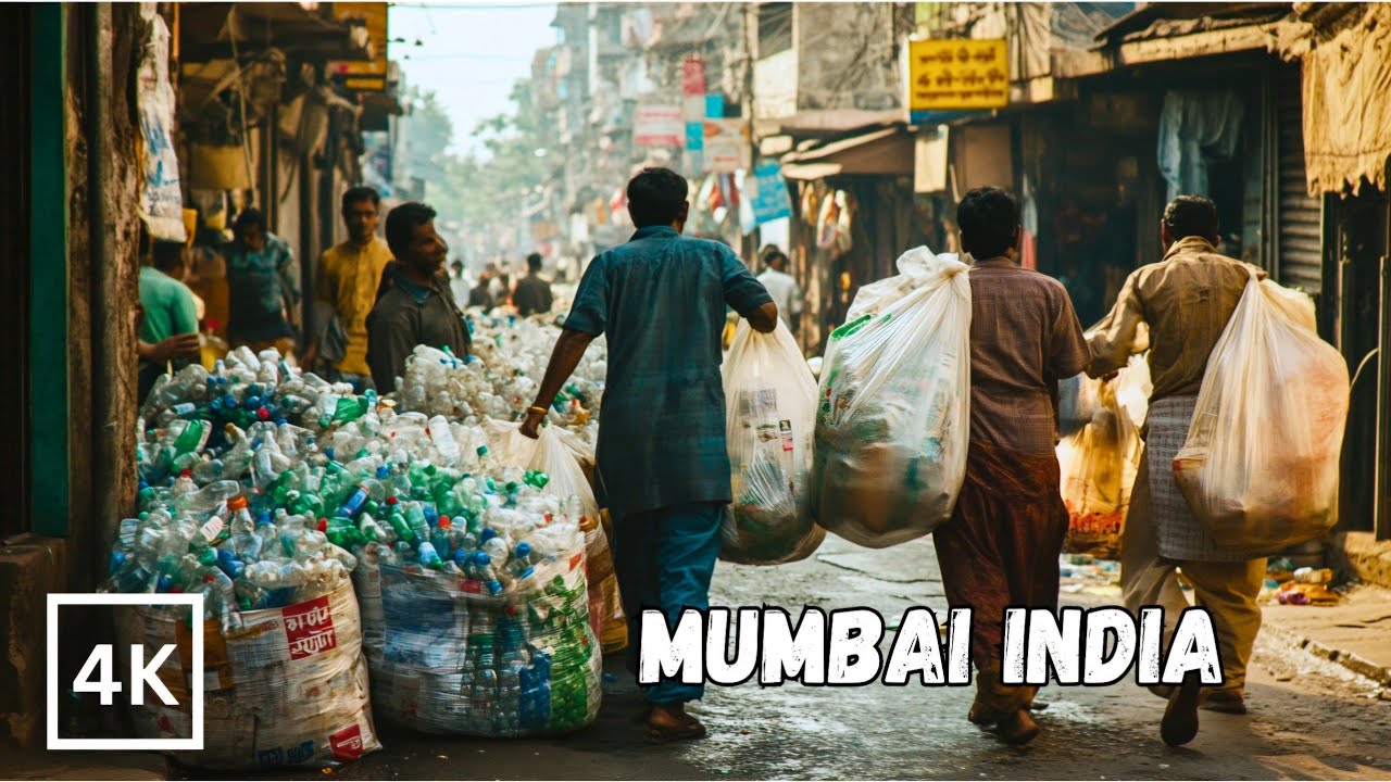 Immersive street-level walking tour through Mumbai (Night), India, showcasing authentic urban landscapes, local architecture, and the vibrant atmosphere of the city's neighborhoods