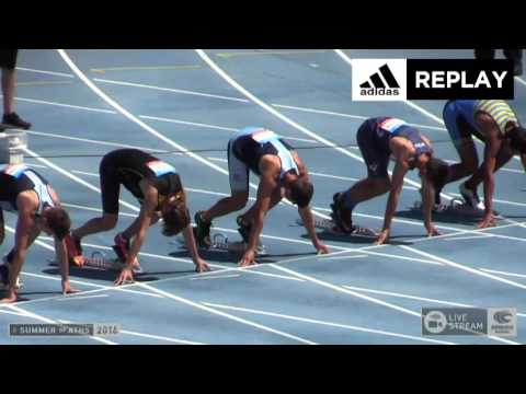 Boys' U16 100m Finals | 2016 Australian Junior Athletics Championships