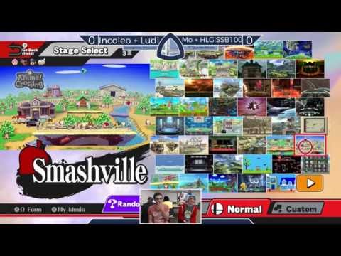 Sm4sh@Mines 37 - Incoleo + Ludi Vs. Mo + HLG|SSB100 - Doubles Winners Quarterfinals