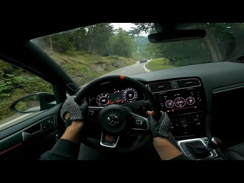 VW Golf GTI TCR | POV Chasing a LOUD 450HP Audi RS3