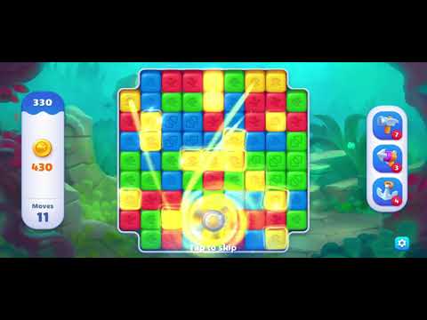 FISHDOM BLAST LEVEL 329 - 330 ~ No boosters