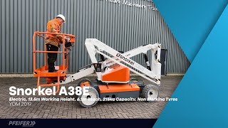 Nacelle articulée Snorkel A38E Valid Inspection, Electric, 13.5m Working Hei à vendre - Image 4 | Machineryline LU Nacelle articulée Snorkel A38E Valid Inspection, Electric, 13.5m Working Hei | Image 4 - Machineryline