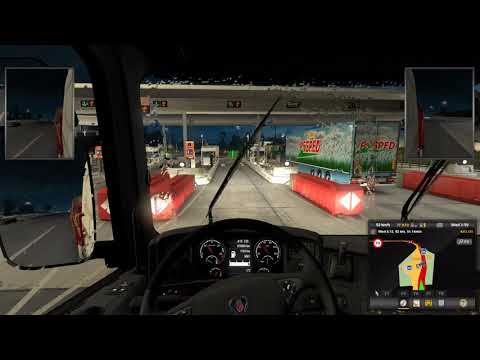 ETS-2| Strasbourg-Luxembourg| Timelapse 4X