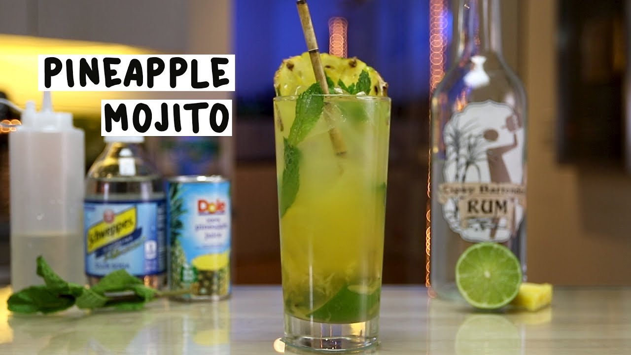 Pineapple Mojito - Tipsy Bartender