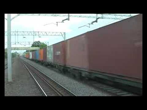 86627 and 86612 on 4S59, 21:00, Crewe Basford Hall - Coatbridge freightliner