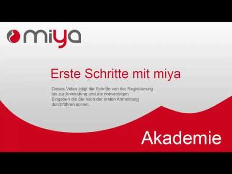 miya - Registrierung bis Anmeldung