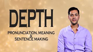 Depth - Meaning & Pronunciation Word World Audio Video Dictionary