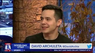 David Archuleta Interview @ Fox13UT (20181101)