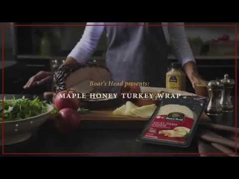 Boar's Head Maple Honey Turkey Wrap