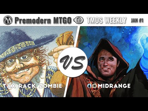 TMOS Biweekly Jan #1 - Round 3 - Tax Rack Zombies vs UW Midrange