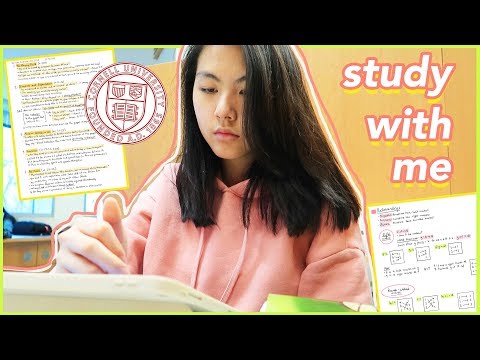 ✏️STUDY WITH ME: Productive College Day in my Life! (Exam Routine @ Cornell) Katie Tracy Video