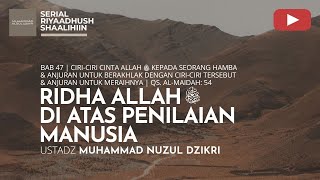 Download lagu 1679. RIDHO ALLAH ﷻ DI ATAS PENILAIAN MANUSIA | Riyaadhush Shaalihiin | Ustad Muhammad Nuzul Dzikri mp3 Download lagu 1679. RIDHO ALLAH ﷻ DI ATAS PENILAIAN MANUSIA | Riyaadhush Shaalihiin | Ustad Muhammad Nuzul Dzikri mp3