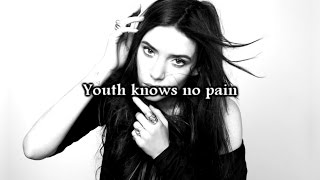 lykke li: youth knows no pain (lyrics)