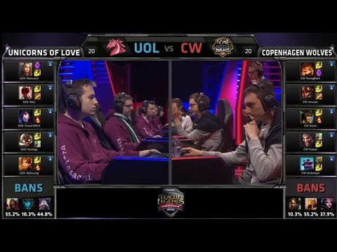 EU LCS UOL vs CW Game 1 Highlights (EU LCS Spring 2015)