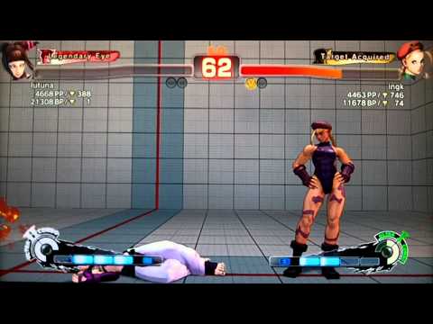 SSF4 AE:2012 lutuna (Juri) vs ingk (Cammy)