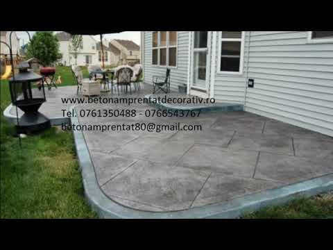 Beton Amprentat Ațintiș - Mureș Tel.0761350488 -0766543767
