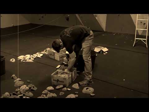 Harrogate Climbing Centre Boulder Setting