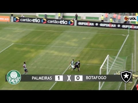 Gols: Palmeiras 1 x 0 Botafogo