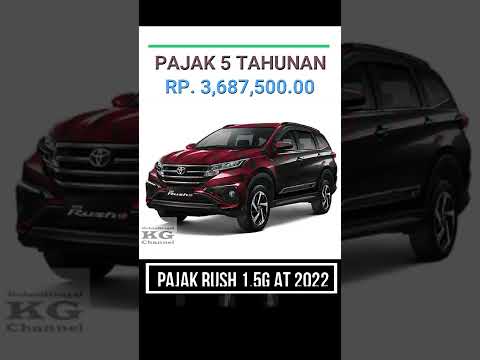 #pajak Rush 1.5G AT 2022 #pajakmobil #Rush2022 #pajakindonesia  #shorts #shortvideo