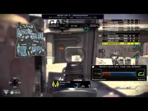 Call of Duty Championships: OpTic Gaming vs Complexity Match 1, 2nd side