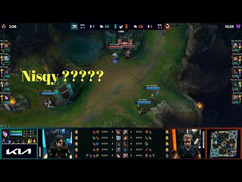 Learn how to level 1 bot lane cheese like fnatic - FNC VS RGE