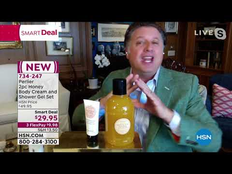 Perlier 2piece Honey and Body Cream Set