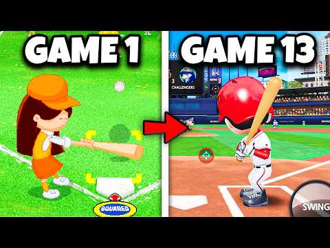 I Tried Hitting a Homerun in Every Mobile Baseball Game