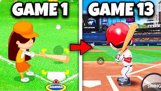 I Tried Hitting a Homerun in Every Mobile Baseball Game