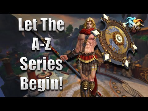 Starting Off The A-Z Series With Achilles! - Grandmasters Ranked Duel - SMITE