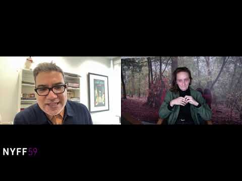 Thumbnail of the video: Céline Sciamma on Petite Maman at NYFF59
