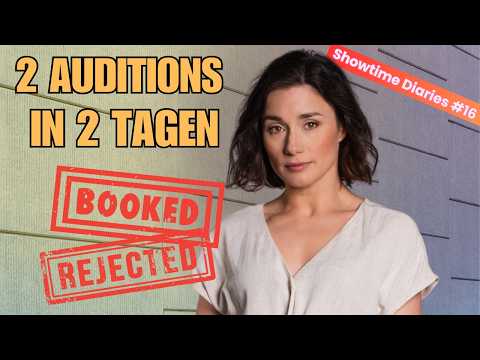 What it's REALLY like to audition for a musical - Showtime Diaries #16