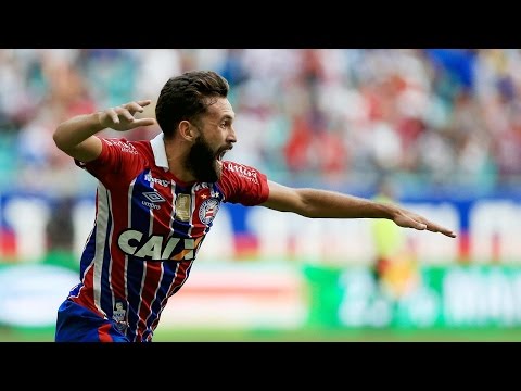 Bahia 2 X 0 Vitória. Gols de Allione e Regis. (30/4/2017)