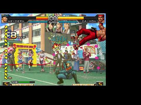 KOF02UM將軍牆角BC3氣100附指令