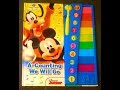 DISNEY Mickey A Counting We Will Go INTERACTIVE