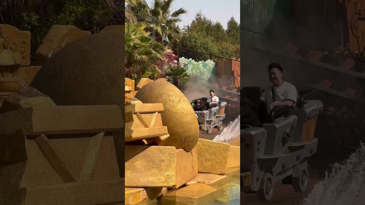 【ドンキーコングエリア】トロッコのスプラッシュダウン！