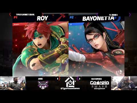 Panda Smash Monday 6/3/19 - Ammo(Roy) VS MasterPerch(Bayonetta) - Winners Quarters