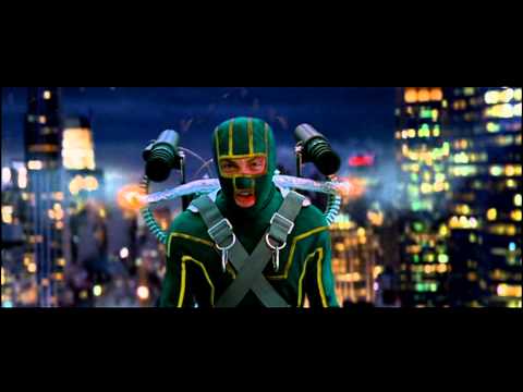 Kick Ass - Gatling Gun Jet Pack ("Say hello to my little friend!") | LambentHost Clips