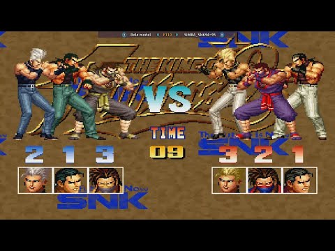 KOF95 The King Of Fighters 95 拳皇95 Role model (kr) vs SIMBA_SNK94~95 (kr) 킹오브파이터즈95 19.11.2021