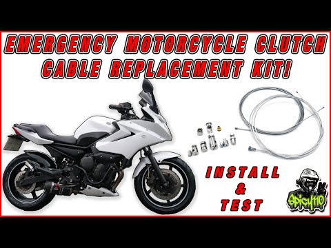 Emergency Motorcycle Clutch Cable Replacement Kit Installed & Tested!