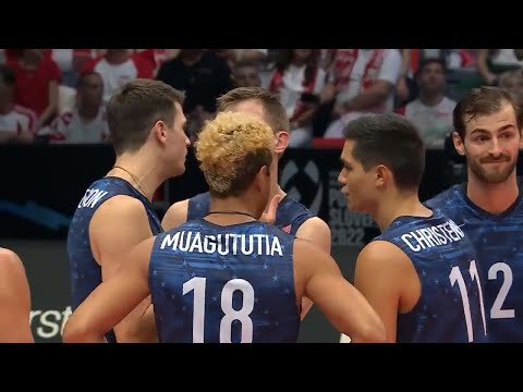 Volleyball USA - Poland Amazing FULL Match