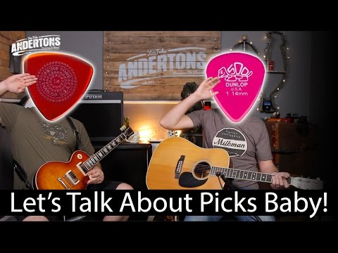 Lets Talk About Picks Baby! (A Guitar Plectrum Geek Out)