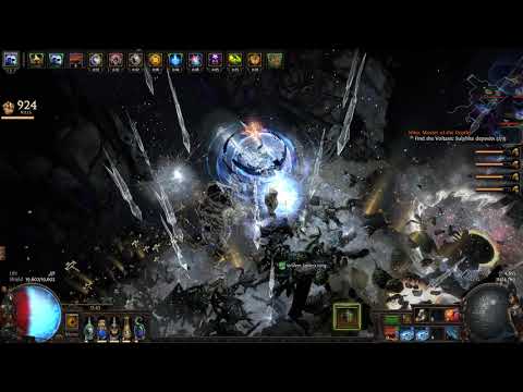 I_Storm_Santa vs. "juicy" T19 Crystal Ore map - Metamorph league